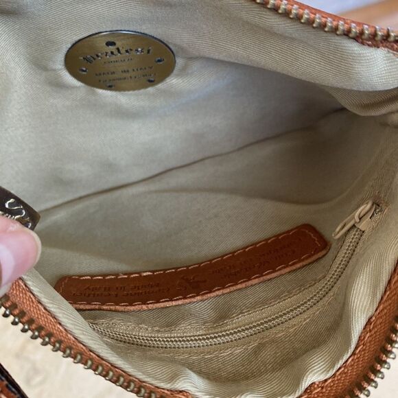 Pratesi Firenze Leather Mini Studded Shoulder Bag - Picture 12 of 14